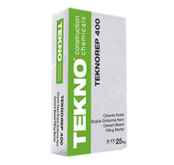 TEKNO Teknorep 400 Boşluk Doldurma Harcı Gri 25 kg