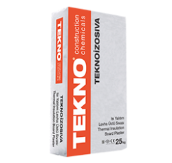 TEKNO Teknoizosıva Isı Yalıtım Levha Sıvası Gri 25 kg