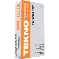 TEKNO Teknofay Seramik Fayans Yapıştırıcı Gri 25 kg
