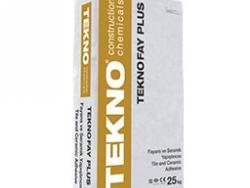 TEKNO Teknofay Plus Seramik ve Fayans Yapıştırıcı Gri 25 kg