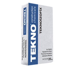 TEKNO Teknoizofix Isı Yalıtım Levha Yapıştırıcısı Gri 25 kg