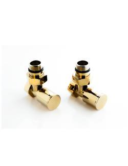 Toprak Köşe Havlupan Radyatör Vanası 1/2" Gold 2 Adet