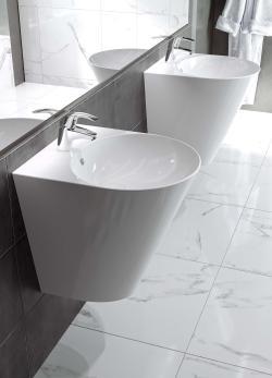 Turavit Igloo Monoblok Lavabo 45x50 cm Parlak Beyaz uygulama örneği