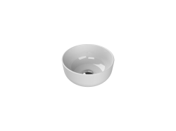 Turkuaz Aqua Tezgah Üstü Lavabo Ø33 cm Beyaz