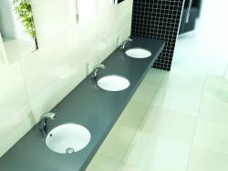 Turkuaz Suit Tezgah Altı Lavabo Ø38 cm Parlak Siyah uygulama örneği