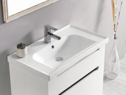 Turkuaz Frame Etajerli Lavabo 100x45 cm Beyaz uygulama örneği