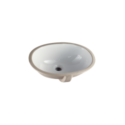 Turkuaz Tezgahaltı Lavabo 43x34 cm Beyaz