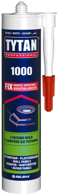 Tytan 1000 Fix Montaj Yapıştırıcı Beyaz 310 ml