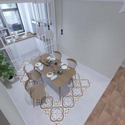 Uşak Seramik 33x33 Carpet Mat