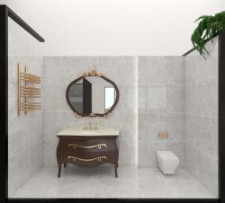 Uşak Seramik 60x120 Çamlıca Çamlica Gri