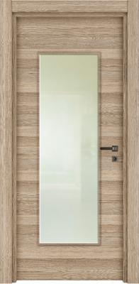 VARIODOR Klasik Atlantis 50 Camlı 45x198 Melamin İç Kapı Yavru Kanat