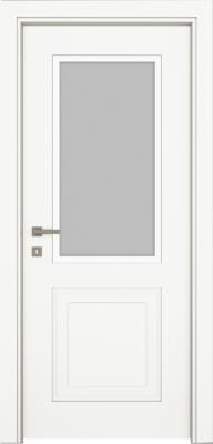VARIODOR Alize Premium Step Lake Beyaz Camlı 70x198 PVC İç Kapı