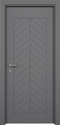 VARIODOR Alize Premium Fishbone Modern Antrasit 70x205 PVC İç Kapı