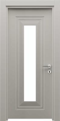 VARIODOR Mono Lake Supra İpek Gri Camlı 70x198 İç Kapı