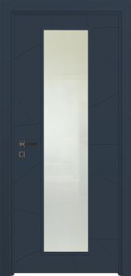 VARIODOR Alize VDA-100 Belize Mavi Camlı 45x205 PVC İç Kapı Yavru Kanat