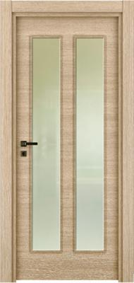 VARIODOR Klasik Akça Meşe 21 Camlı 90x205 Melamin İç Kapı