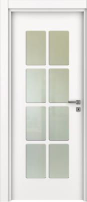 VARIODOR Alize VDA-50 Lake Beyaz G Camlı 80x198 PVC İç Kapı
