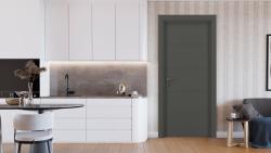 VARIODOR Alize VDA-80 Modern Antrasit 90x205 PVC İç Kapı