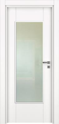 VARIODOR Alize VDA-50 Lake Beyaz Camlı 70x198 PVC İç Kapı