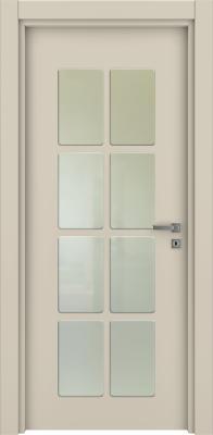 VARIODOR Alize VDA-50 Soft Bej G Camlı 80x198 PVC İç Kapı