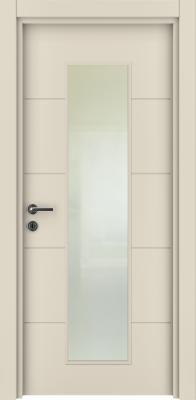 VARIODOR Alize VDA-80 Soft Bej Camlı 90x198 PVC İç Kapı
