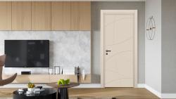 VARIODOR Alize VDA-100 Soft Bej 80x198 PVC İç Kapı