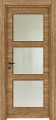 VARIODOR Klasik Teak 10 Camlı 70x205 Melamin İç Kapı