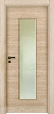 VARIODOR Klasik Akça Meşe 70 Camlı 80x205 Melamin İç Kapı