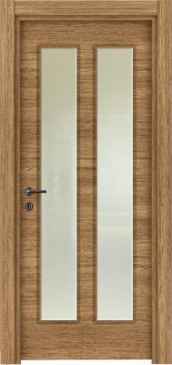 VARIODOR Klasik Teak 21 Camlı 45x205 Melamin İç Kapı Yavru Kanat
