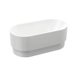 VitrA Cocoon Hidromasajlı Free-Standing Küvet — Beyaz