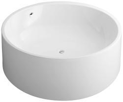 VitrA Istanbul Silindir Küvet — Duo Maxi, 6 Hava Jeti, 20 Mikro Su Jeti, Ø160 cm