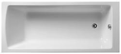 VitrA Neon Dikdörtgen Küvet — Tek Taraflı Gövde, Aqua Soft Easy-Krom, 6 Su Jeti, 180x80 cm