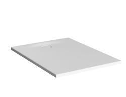VitrA Leaf Dikdörtgen Duş Teknesi — 100x90 cm, Dokulu Beyaz