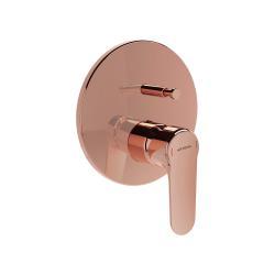 VitrA Root Round Ankastre Banyo Bataryası — Sıva üstü, Soft Bakır
