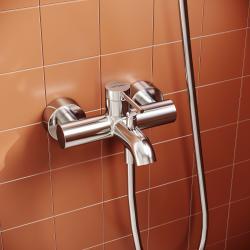 VitrA Minimax Round Banyo Bataryası — Krom