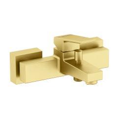 VitrA Minimax Square Banyo Bataryası — Fırçalı Altın