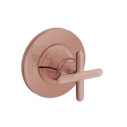 VitrA Origin Classic Ankastre Yönlendirici — 3 Delikli, Soft Bakır