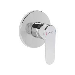 VitrA Root Round Ankastre Duş Bataryası — Sıva Üstü Grubu, Krom