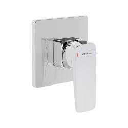 VitrA Root Square Ankastre Duş Bataryası — Sıva Üstü Grubu, Krom