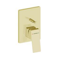 VitrA Minimax Square Banyo Bataryası — Krom — Mat Siyah