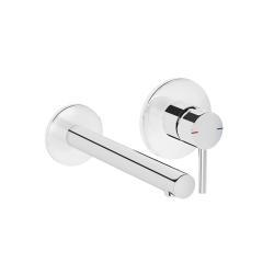 VitrA Origin Ankastre Lavabo Bataryası — Sıva Üstü Grubu, iki Rozetli, Krom