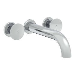 VitrA Liquid Ankastre Lavabo Bataryası — Uzun, Krom