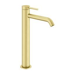 VitrA Minimax Round Çanak Lavabo Bataryası — Krom — Fırçalı Altın
