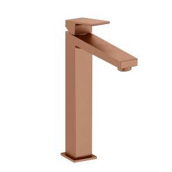 VitrA Minimax Square Çanak Lavabo Bataryası — BluEco, Fırçalı Bakır