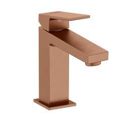 VitrA Minimax Square Lavabo Bataryası — Yüksek, Fırçalı Bakır