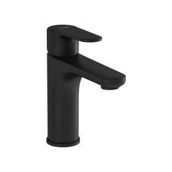 VitrA Root Round Lavabo Bataryası — Yüksek, Mat Siyah