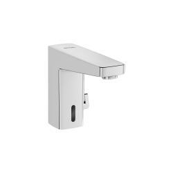 VitrA Root Square Temassız Lavabo Bataryası — Elektrikli, çift su girişli, krom (0