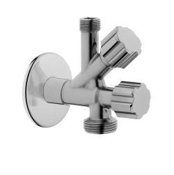 VitrA Ara Musluk — Çift Çıkışlı, Krom (5,