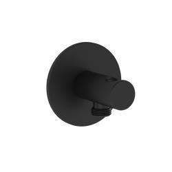VitrA Origin Ankastre El Duşu Çıkışı — Askılı, mat siyah