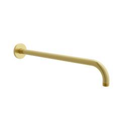 VitrA Universal Duş Dirseği — Duvardan, Fırçalı Altın